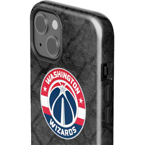 NBA Washington Wizards Black Rust iPhone 15 Impact Case